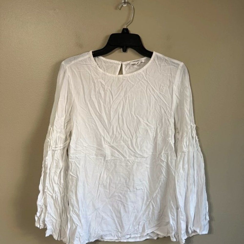 BeachLunchLounge medium white long‎ sleeve top
